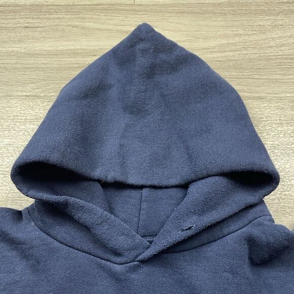 Vintage Hoodie Mens Extra Large Blue Russell Athletic Huskies 90s Fleece - Picture 5 of 11